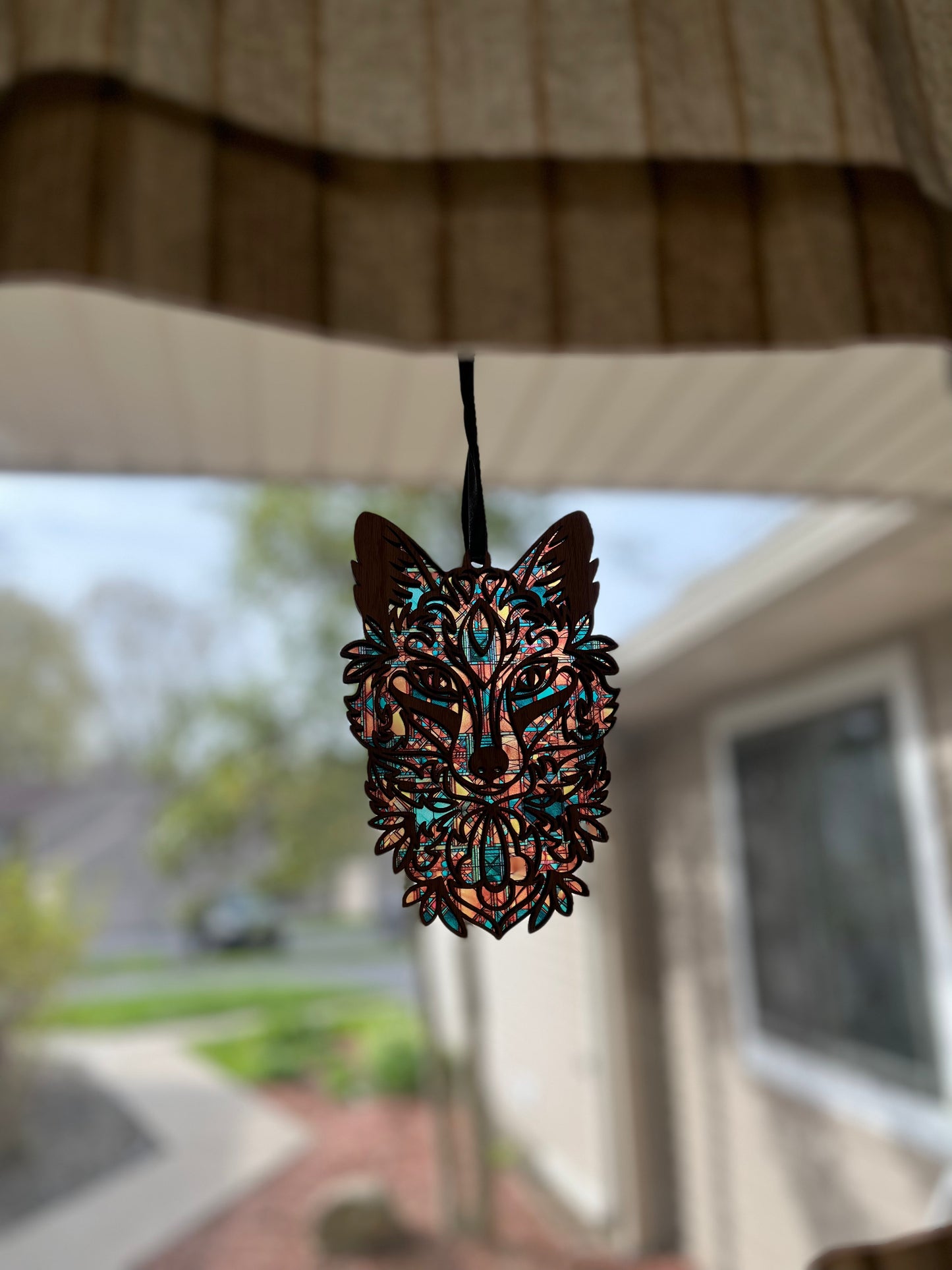 Wolf Suncatcher
