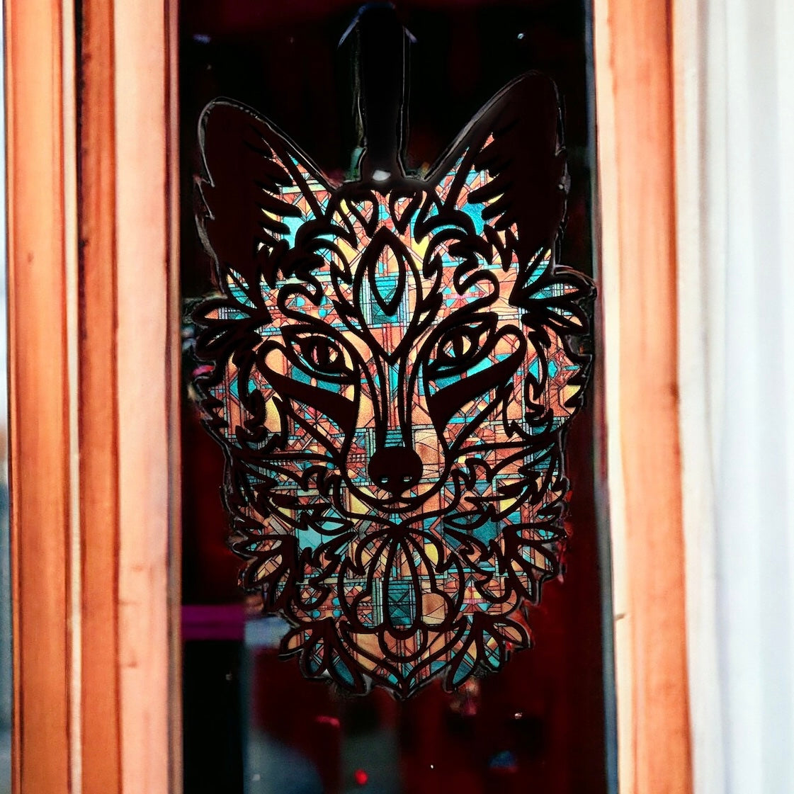 Wolf Suncatcher