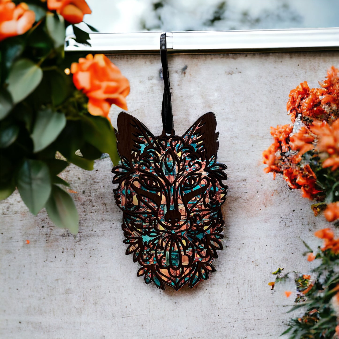 Wolf Suncatcher
