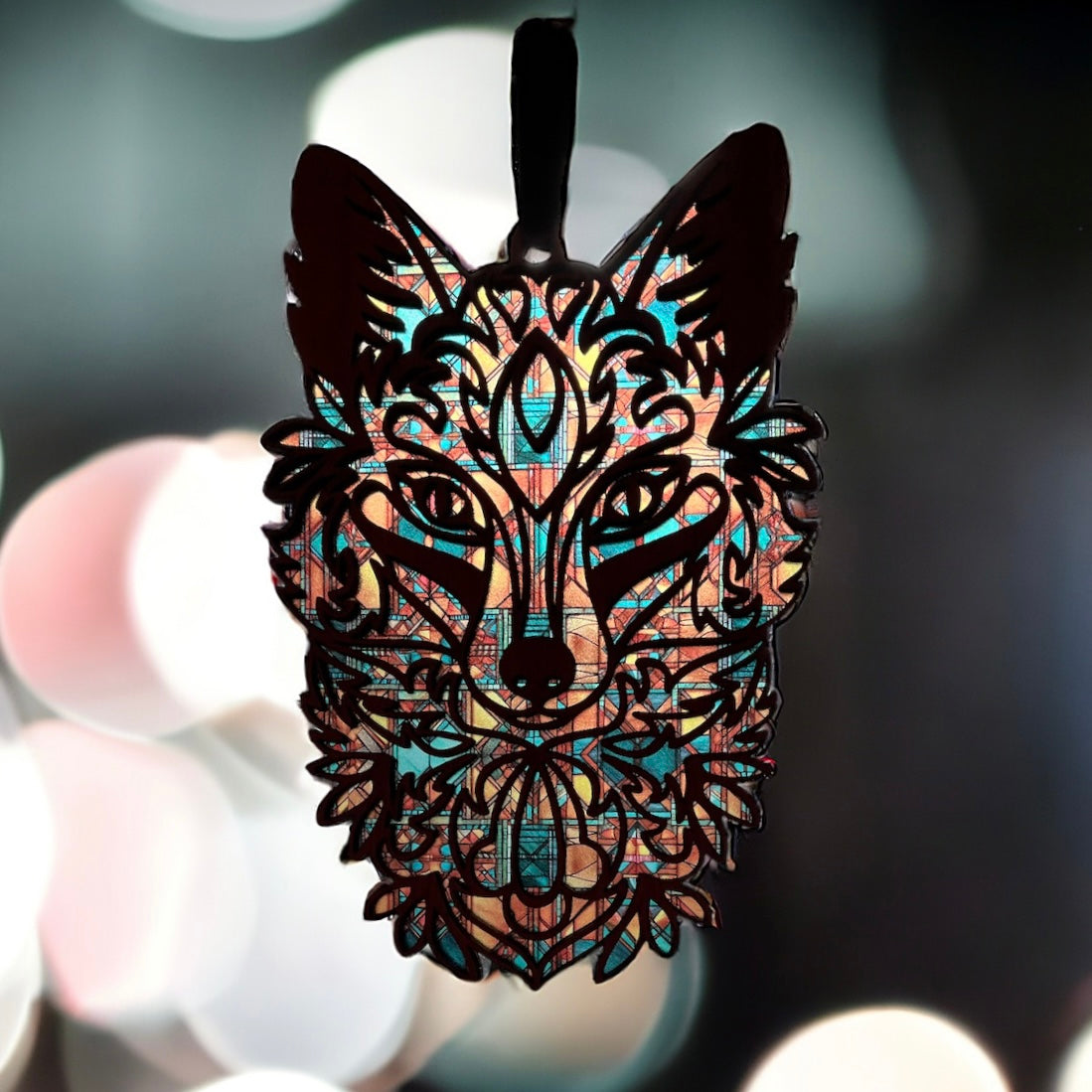 Wolf Suncatcher