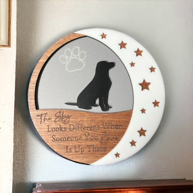 Dog Memorial Sign